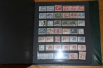 STÄMPLAR. Visiralbum ca 45 välfyllda sidor med vackra stämplar, många prakt-lyx. Tidsperiod 1880-tal-1990-tal med bra spridning. Mängder med märken!