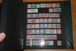 STÄMPLAR. Visiralbum ca 45 välfyllda sidor med vackra stämplar, många prakt-lyx. Tidsperiod 1880-tal-1990-tal med bra spridning. Mängder med märken!
