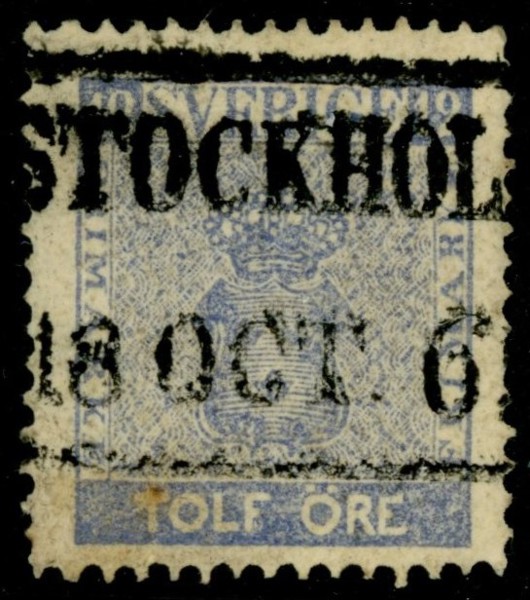 F9i. 4-kantstämpel STOCKHOLM 18 OCT 6(2)