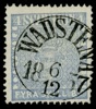 F2i. WADSTENA 6.12.1857. Ovanligt vackert ex!