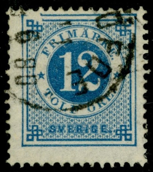 F32v11. Variant "kilen", stämplat ex. F 800 kr