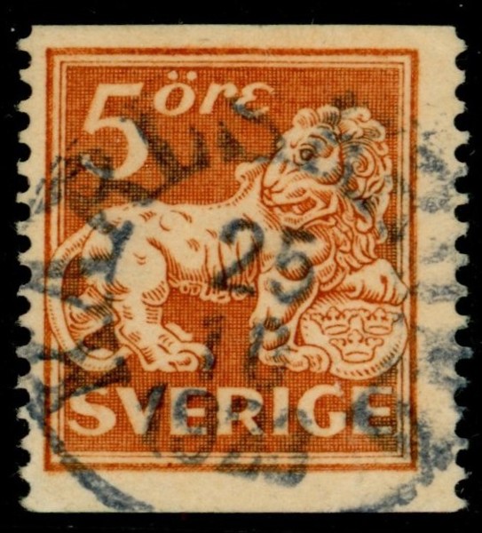 F142Ea. KARLSKRONA 25.10.1923. Utan vm. F 1200 kr+