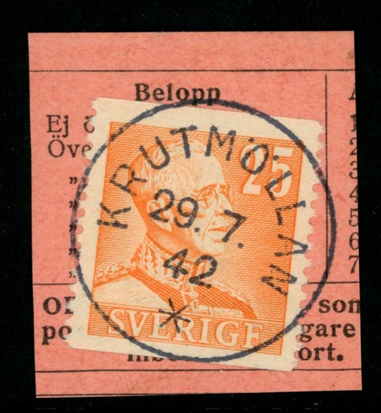 F277. KRUTMÖLLAN 29.7.42. Lyxklipp.