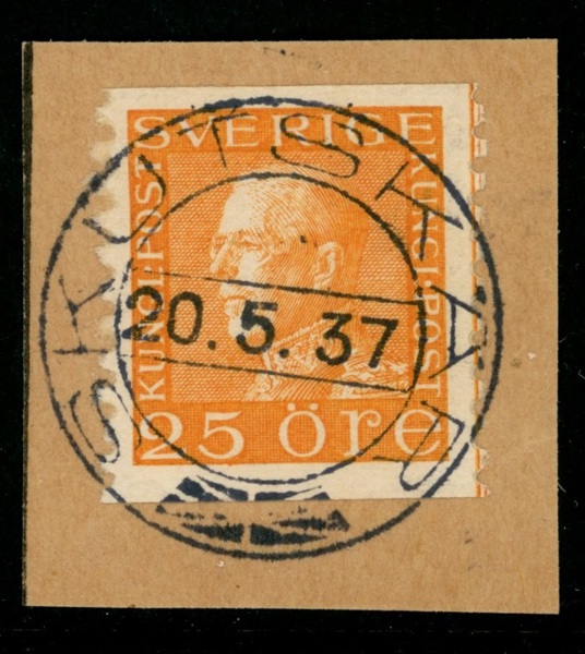 F184. SKUTSKÄR 20.5.37. Lyxklipp.