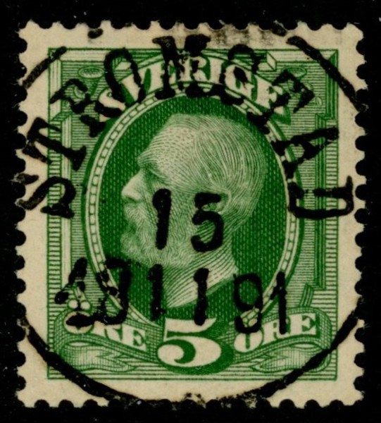 F52a. STRÖMSTAD 15.11.1891. Lyx!