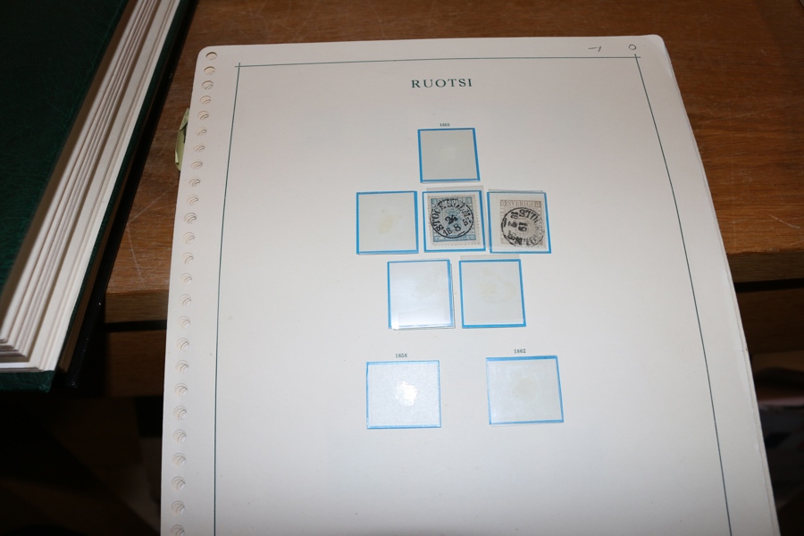 Trevlig samling på lösa blad, samlat 1855-1955.