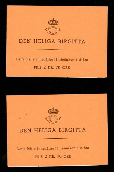 H60. Två ex av samma typ, fräscha. F 1200 kr