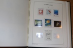 Postfrisk komplett samling (ej "Amerikautgåvorna") 1938-2010 i fräscht Leuchtturmalbum med fickor (sidor från start 1905). Även serie Thule. Allting i toppskick!