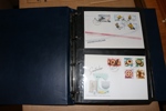 Samling FDC 1983-2020 (april -20) troligen komplett, i nio album/pärmar. Högt nypris!
