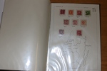SVERIGES STÄDER. Liten samling i pärm, mest Ringtyp-Oskar II med en del prakt- eller lyxstämplat. Se bildexempel!