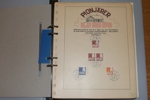 Samling på Frimärkshusets vinjettblad 1948-67. Det är alltså inte "brev" utan på blad med FDC-stämplar. Mycket tilltalande!