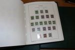 Nästan enbart xx samling 1877-1989 i två Leuchtturm-album med fickor.