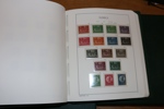 Nästan enbart xx samling 1877-1989 i två Leuchtturm-album med fickor.
