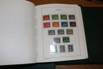 Nästan enbart xx samling 1877-1989 i två Leuchtturm-album med fickor.