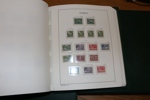 Nästan enbart xx samling 1877-1989 i två Leuchtturm-album med fickor.