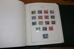 Nästan enbart xx samling 1877-1989 i två Leuchtturm-album med fickor.