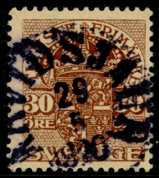 Tj52cxz. ARVIDSJAUR 29.5.1920. Ovanligt vattenmärke. F 750 kr+