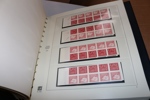 Automathäften. Samling HA1-26 i Safe-album, ej komplett men inkl både HA1R+O. Dessutom STORT dubblettparti HA2-26 i hela elva arkivlådor, fyller nästan en flyttlåda!