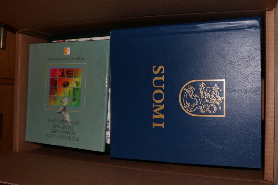 Flyttlåda mest Sverige men även lite Norden och Baltikum.