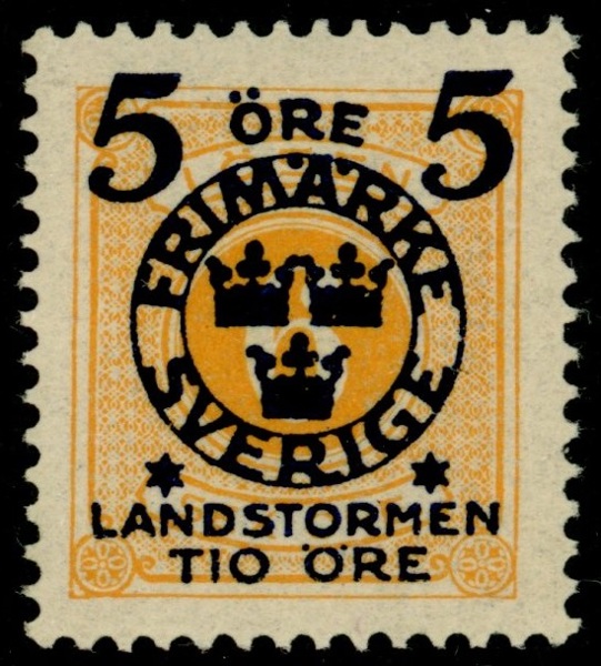 F118. Postfriskt praktex. F 120 kr+