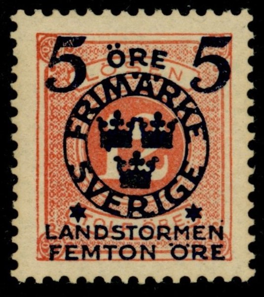 F119. Postfriskt prakt-lyxexemplar. F 950 kr+