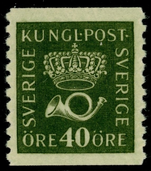 F159 B-ppr utan vm. Postfriskt prakt-lyxexemplar. F 3000 kr+