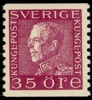 F187 a1-ppr. Postfriskt praktex. Baksidan med siffra "4". Kan möjligen vara en 187 a3 på gulaktigt vitt ppr. F 1200 kr+