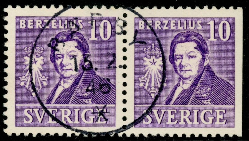 F320CB. BÄRBY 13.2.46. Prakt-lyxpar, ovanligt!