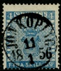 F2a1. JÖNKÖPING 11.1.1856. Lyxstämplat ex. Nedre höger hörntand ngt lös. Nyanserat och sign O.P.