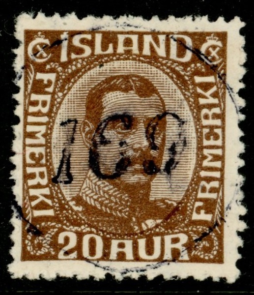 F135. Lyxstämplat "169"