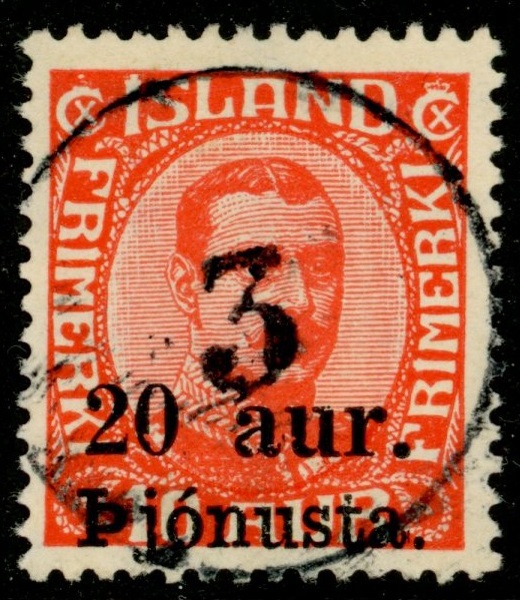 Tj55. Lyxstämplat "3"