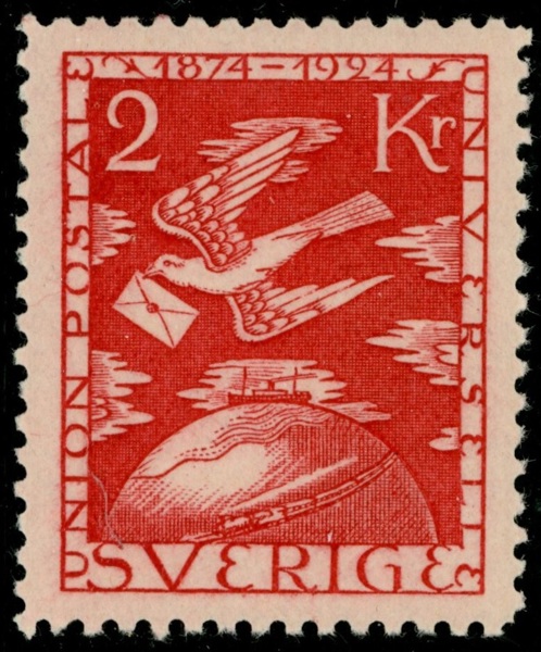 F224. Postfriskt prakt-lyxexemplar! F 4300 kr