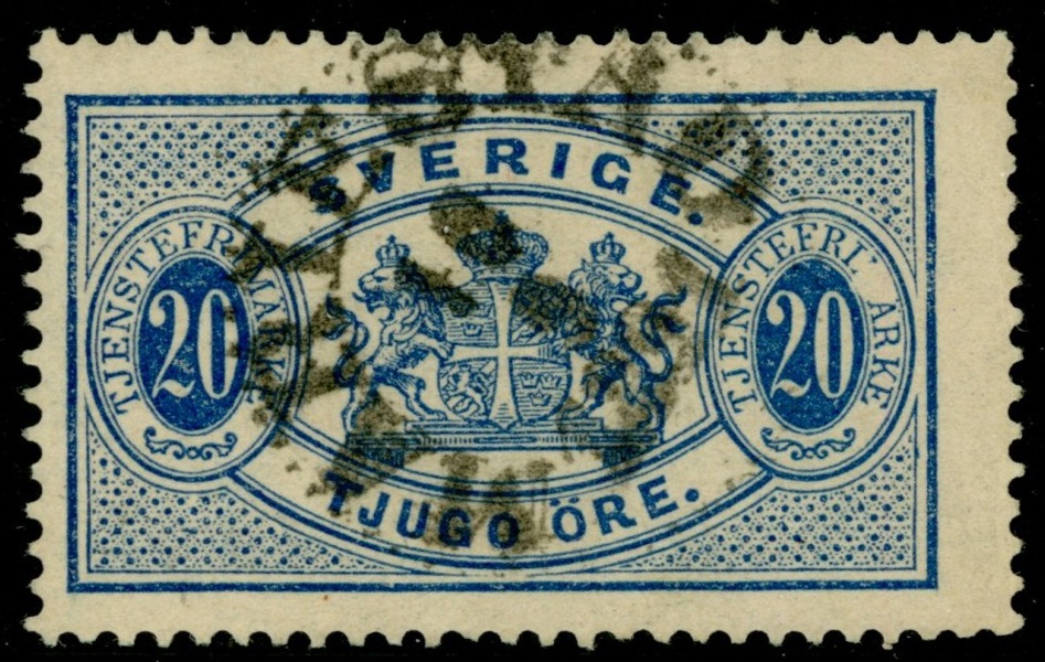 Tj19v2. Stpl ex med variant "saknat M". F 750 kr