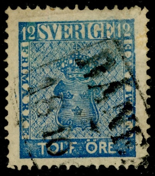 F9. RÅNEÅ 4-kantstämpel.