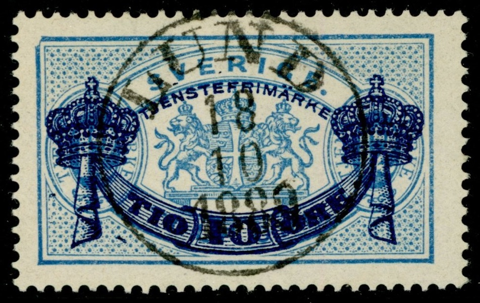 Tj25. LUND 18.10.1889. Lyx