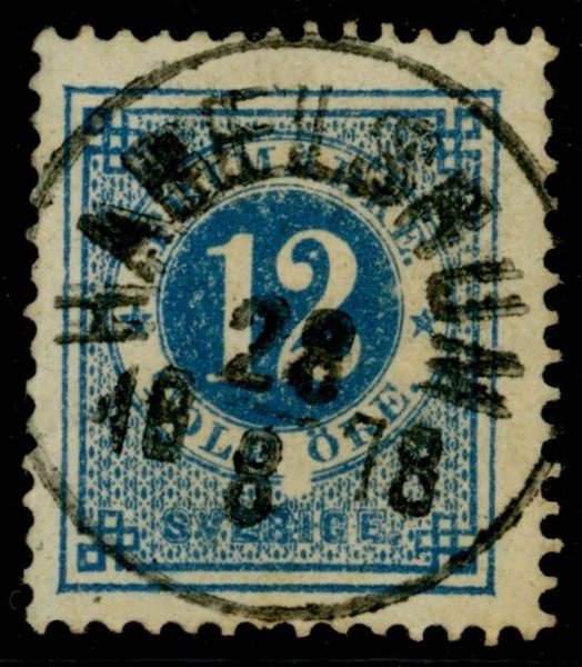 F32. HAGELSRUM 28.8.1878. Bättre stämpel.