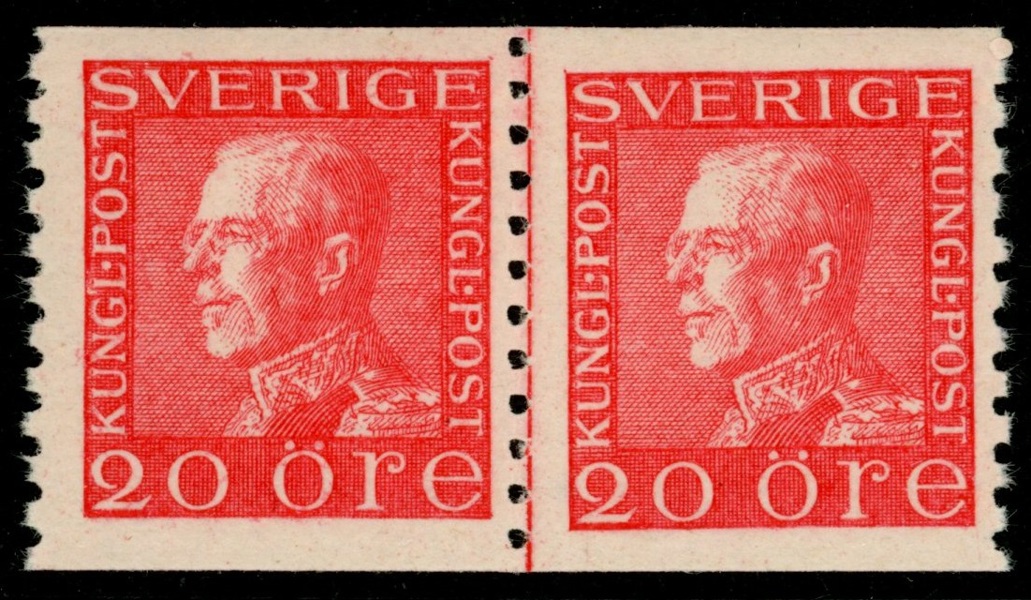 F180 a1-ppr. Postfriskt par. F 1100 kr