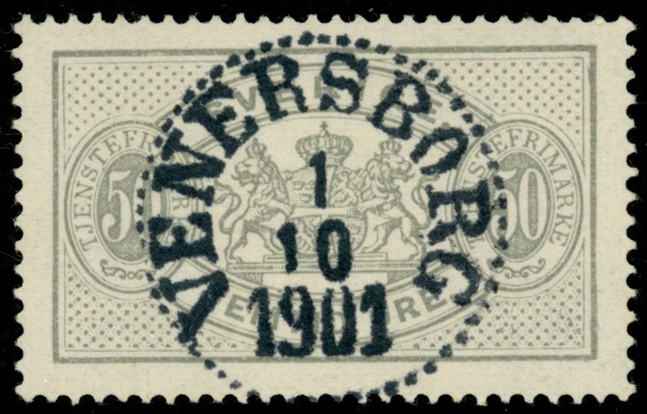 Tj23. VENERSBORG 1.10.1901. Lyx!