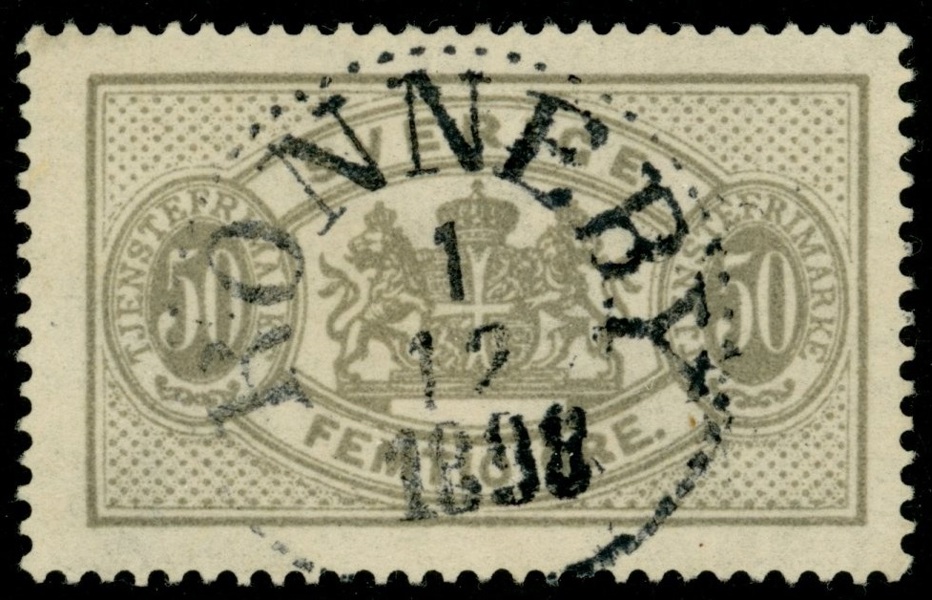 Tj23. RONNEBY 1.12.1898. Prakt-lyxexemplar!