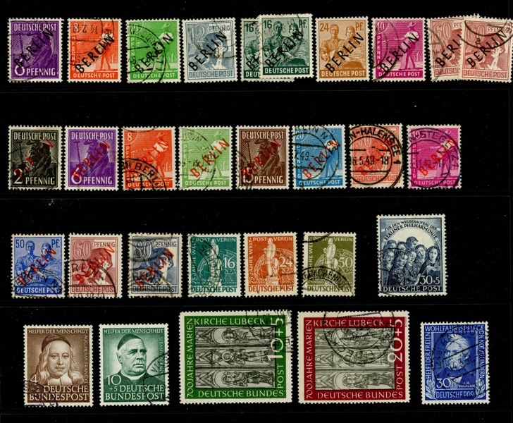 TYSKLAND. Lot bättre stämplat, Mi ca € 450