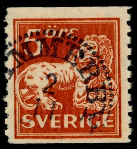 F142Acz. Stämplat ex, ovanligt vm. F 3750 kr