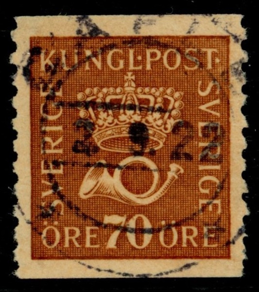 F164. GÄFLE 2.9.22. Trots ktt en av de svåraste valörerna att hitta välstämplad, särskilt i rätt tid!