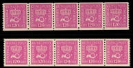 F172 a2-ppr resp a3-ppr. Postfriska 5-strip. F 3300 kr