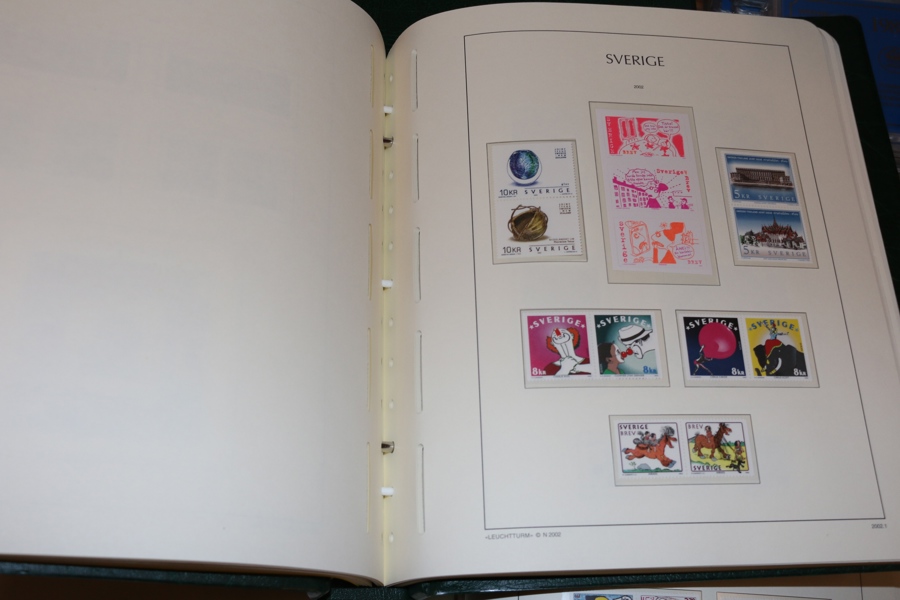 Samling xx 1980-2010 i två Leuchtturmalbum. År 2005 saknas (även bladen) och det senare albumet har bladen i oordning, men verkar i övrigt vara komplett. Nom ca 14000 kr