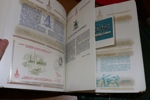 Låda med samling xx Grönland 1950-2007 i förtrycksalbum, album Olympiaden i Moskva 1980 med fdc/xx, samt kanske mest värde i två insticksböcker Sverige med en del modern nominal (ca 4000 kr).