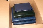 Parti häften 1960-2000-tal i fyra album, bl.a. många "brev" (22 kr/st). Nom ca 20000 kr