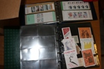 Parti häften 1960-2000-tal i fyra album, bl.a. många "brev" (22 kr/st). Nom ca 20000 kr