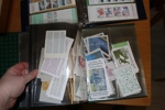 Parti häften 1960-2000-tal i fyra album, bl.a. många "brev" (22 kr/st). Nom ca 20000 kr