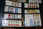 Parti häften 1960-2000-tal i fyra album, bl.a. många "brev" (22 kr/st). Nom ca 20000 kr