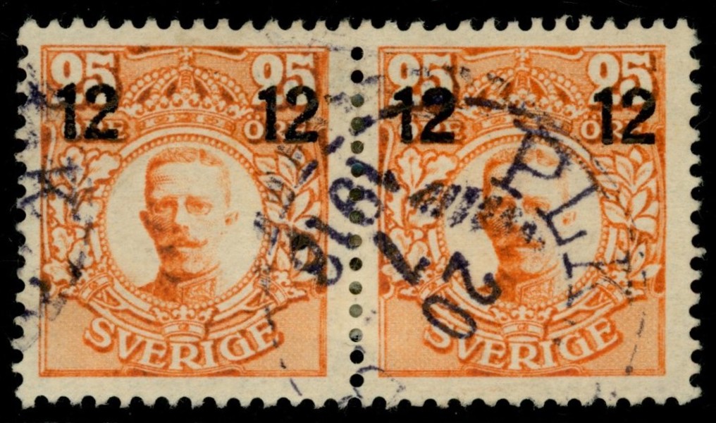 F100v1. Stpl par med förskjutet påtryck.